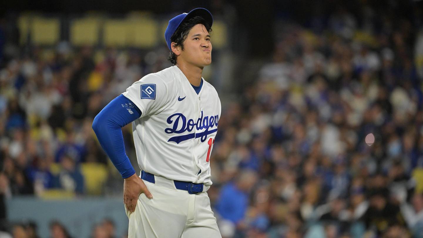 Dodgers' Shohei Ohtani Not Happy After 6 No-Hit Innings vs Rockies