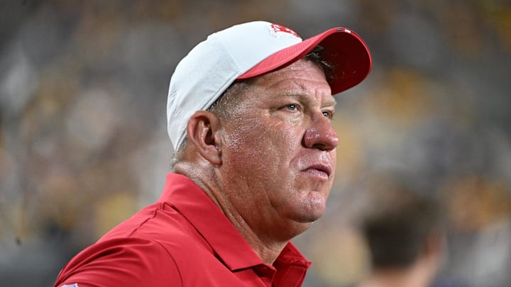 Tampa Bay Buccaneers General Manager Jason Licht watches the action against the Pittsburgh Steelers.