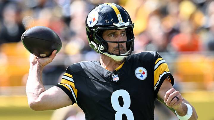 Aaron Rodgers and the Steelers are home favorites against the Colts. Aaron Rodgers and the Steelers are home favorites against the Colts.