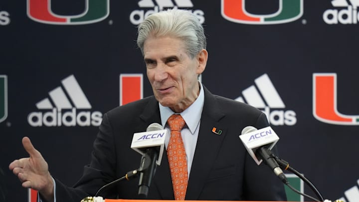 Miami introduces Mario Cristobal as head football coach