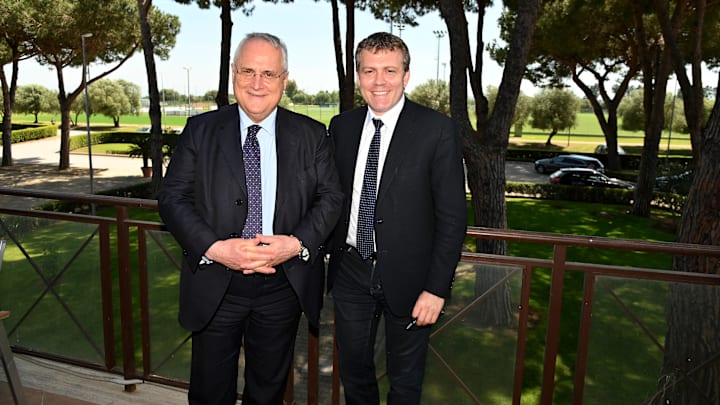 Claudio Lotito e Lorenzo Casini 