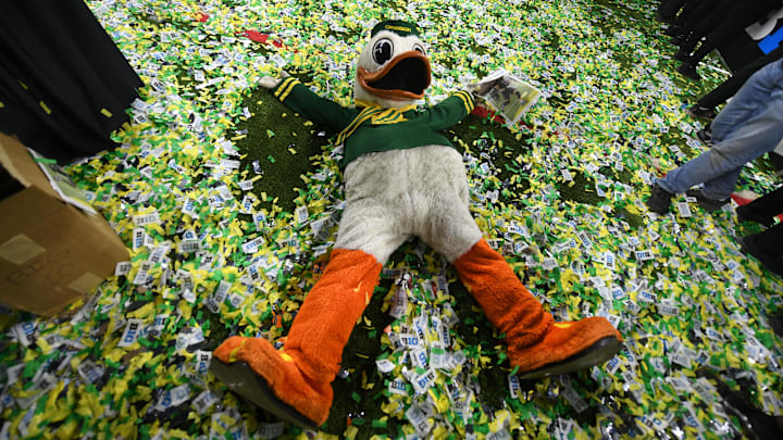The chase for the confetti snow angels begins in high school recruiting, every single year.