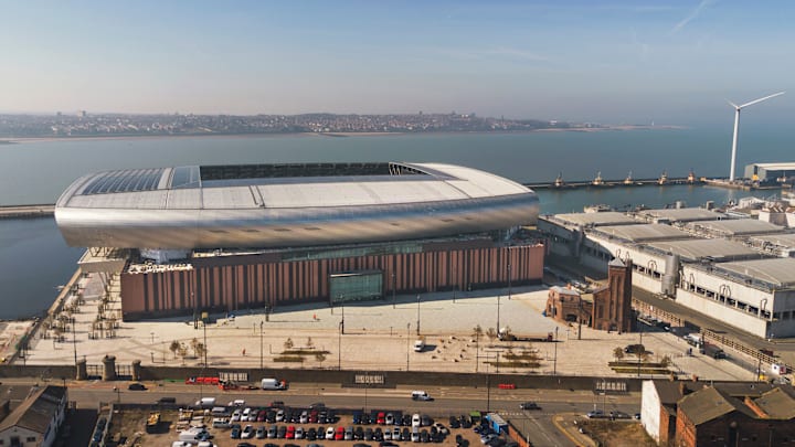 Views Of Everton's Bramley-Moore Dock Stadium