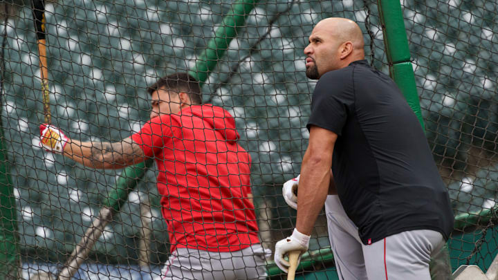 Los Angelinos ya tienen a Albert Pujols en el campamento de primavera