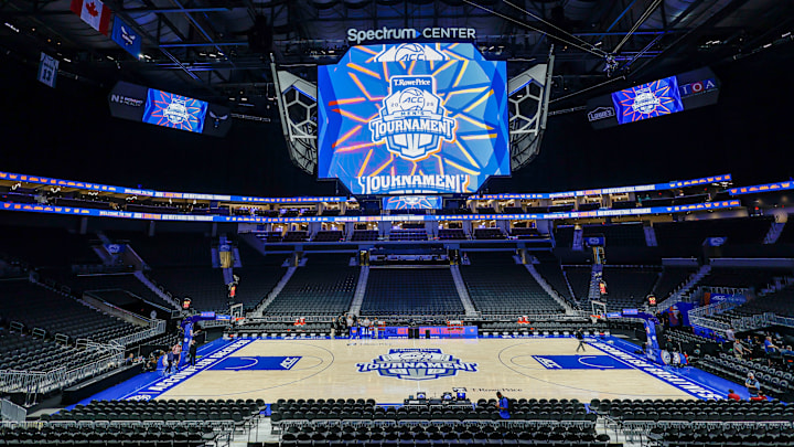 Spectrum Center in Charlotte, N.C. for the ACC Tournament