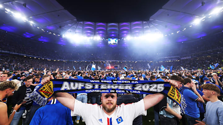 Der HSV feierte den Aufstieg schon letzte Woche