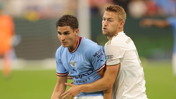 Für Julian Alvárez und Matthijs de Ligt lief es bei den alten Klubs besser.