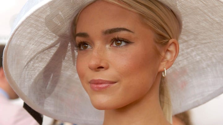 Former gymnast Livvy Dunne on the Kentucky Derby red carpet. May 03, 2025 Former gymnast Livvy Dunne on the Kentucky Derby red carpet. May 03, 2025