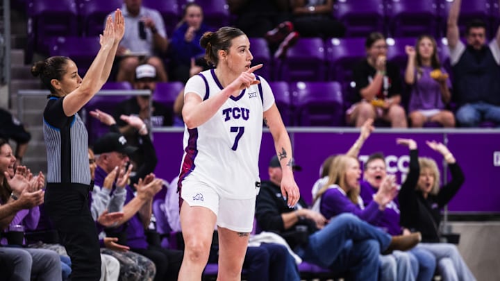 Marta Suarez and the TCU Women's Basketball team have won 35 straight games at home. 