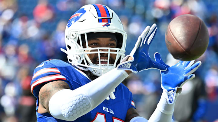 Buffalo Bills cornerback Christian Benford. Buffalo Bills cornerback Christian Benford.