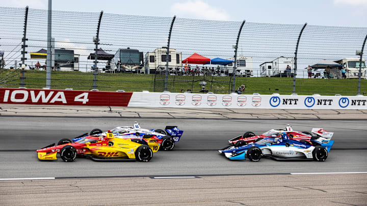 Alex Palou, Chip Ganassi Racing, Iowa Speedway, IndyCar