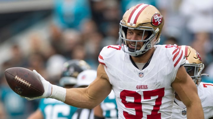 San Francisco 49ers defensive end Nick Bosa (97)
