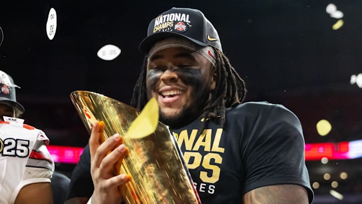 Ohio State Buckeyes defensive tackle Tyleik Williams (91).