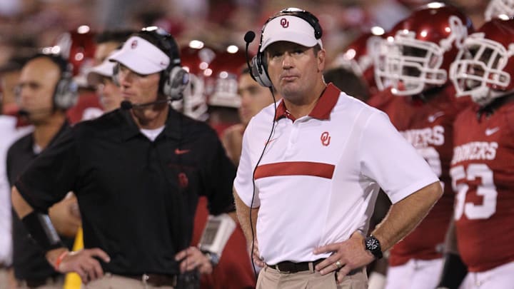 Bob Stoops and Brent Venables 