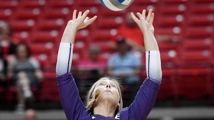 Kansas State Volleyball's Ava Legrano Kansas State Volleyball's Ava Legrano