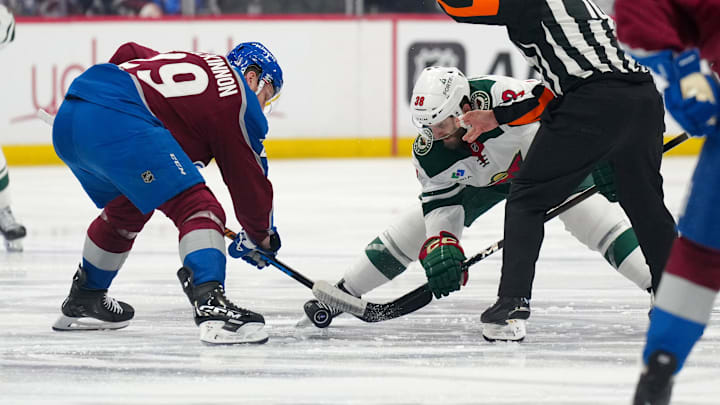The Wild and Avalanche face off in Game 2 on Tuesday night.