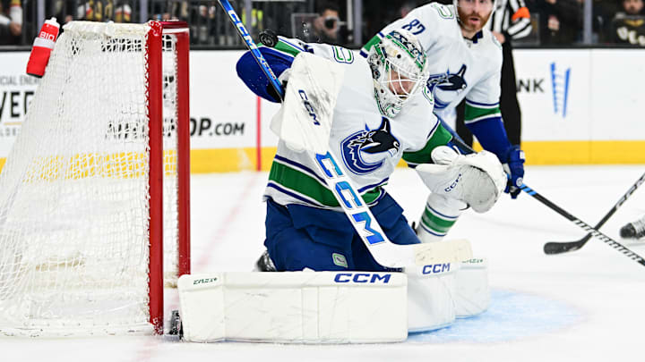 Vancouver Canucks v Vegas Golden Knights