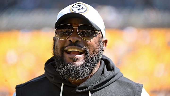 Former Pittsburgh Steelers head coach Mike Tomlin