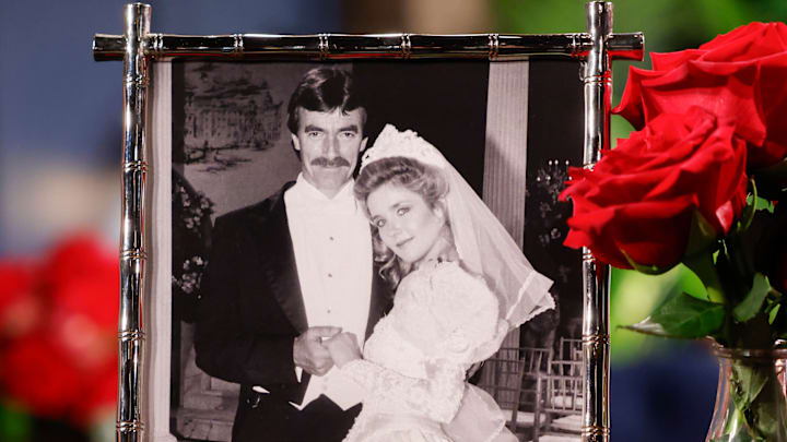 "Episode #12847” Coverage of the CBS Original Daytime Series THE YOUNG AND THE RESTLESS, scheduled to air on the CBS Television Network. Pictured: Eric Braeden as Victor Newman and Melody Thomas Scott as Nikki Newman. Photo: Sonja Flemming/CBS ©2024 CBS Broadcasting, Inc. All Rights Reserved.