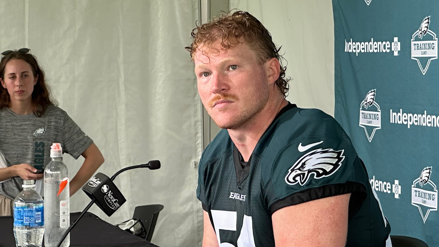 Eagles Cam Jurgens' Candid Admissions About The Tush Push And Back Injury