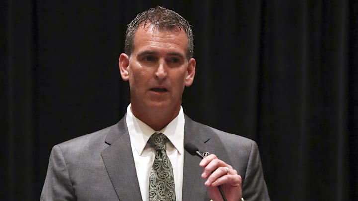 Baylor athletic director Mack Rhoades is taking a leave of absence.