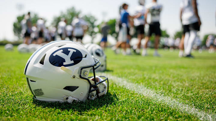 BYU Football Helmet