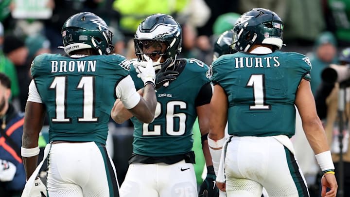 Brown and Barkley, combined with Hurts, are the leaders of the Eagles offense.