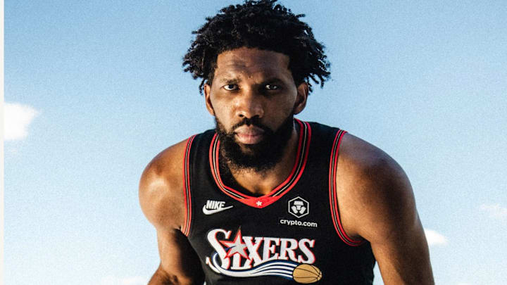 Joel Embiid and the 76ers will rock these throwback jerseys in 2025.