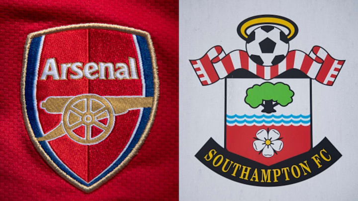 Arsenal entertain Southampton on Saturday