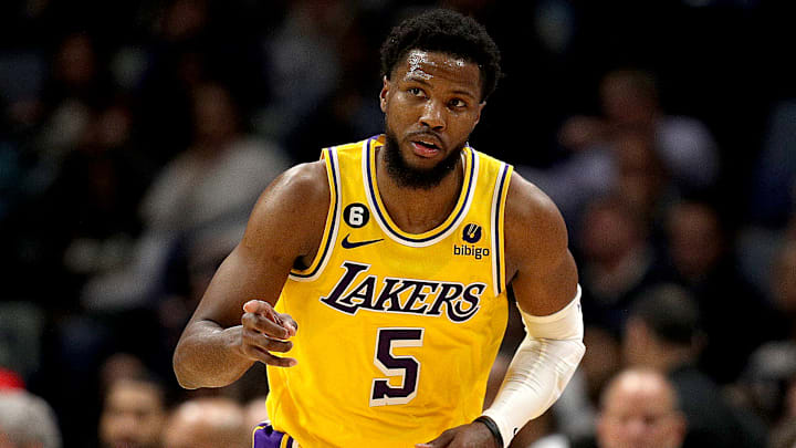 Malik Beasley disputó 26 encuentros de ronda regular con los Lakers en la zafra pasada