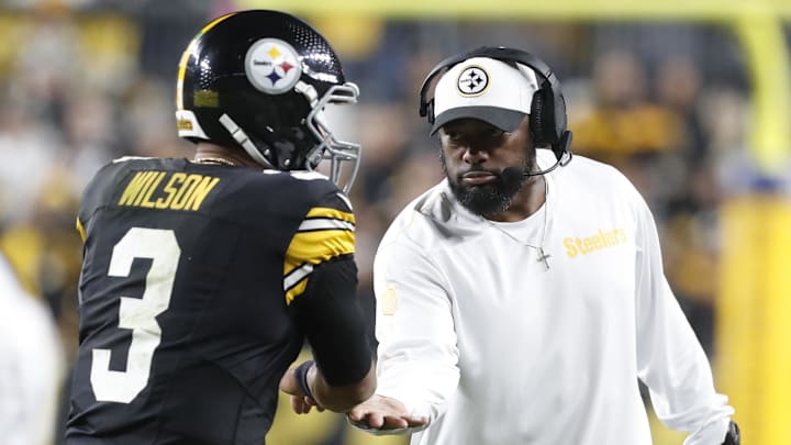 Tomlin opted to go with Russell Wilson over Justin Fields at quarterback in Sunday's win over the Jets, despite a week of criticism from skeptics of the Steelers coach.