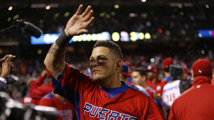 Yadier Molina es el dirigente de Puerto Rico en el Clásico Mundial 