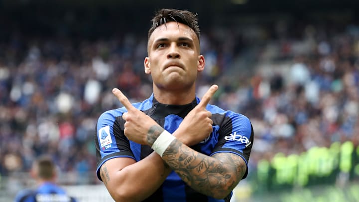 Lautaro Martinez a inscrit un doublé face à la Lazio
