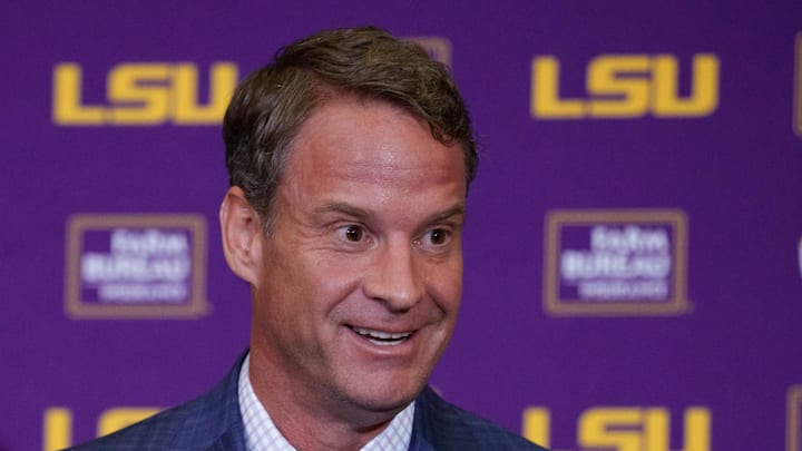 LSU new head coach Lane Kiffin 