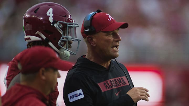 DeBoer, Milroe and the Crimson Tide are off to a 3–0 start this season after wins over Western Kentucky, South Florida and Wisconsin.