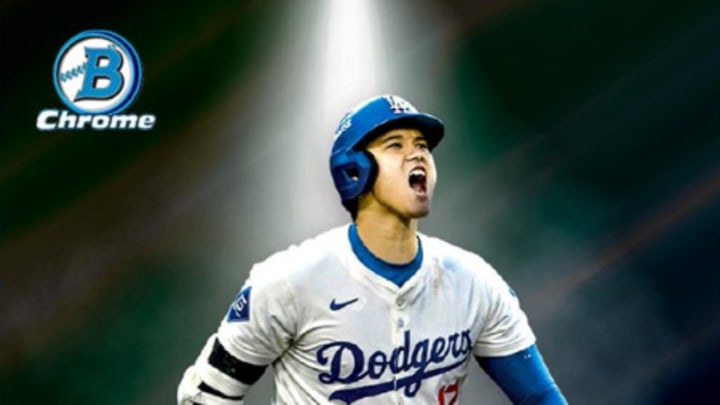 Shohei Ohtani Spotlight insert from 2025 Bowman. Shohei Ohtani Spotlight insert from 2025 Bowman.