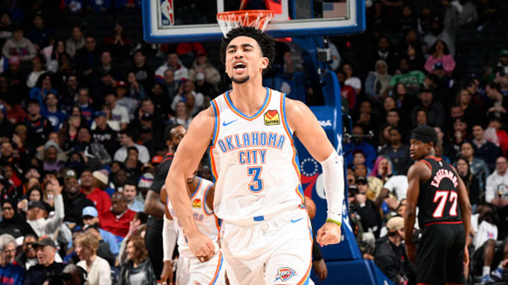 Jared McCain had a revenge game against the 76ers. Kind of. 