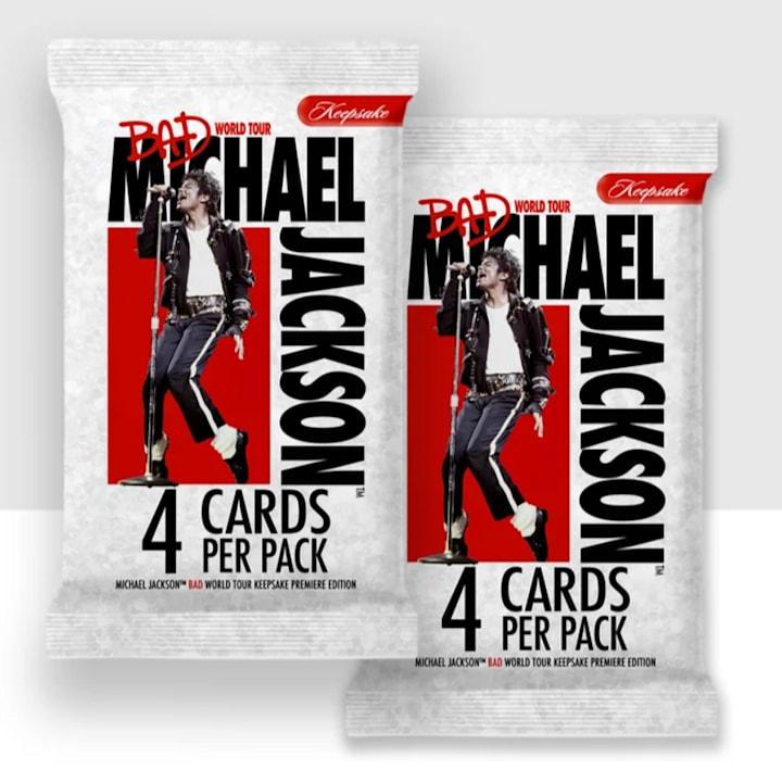 NEW Michael Jackson Trading Cards - First Look and Product Details