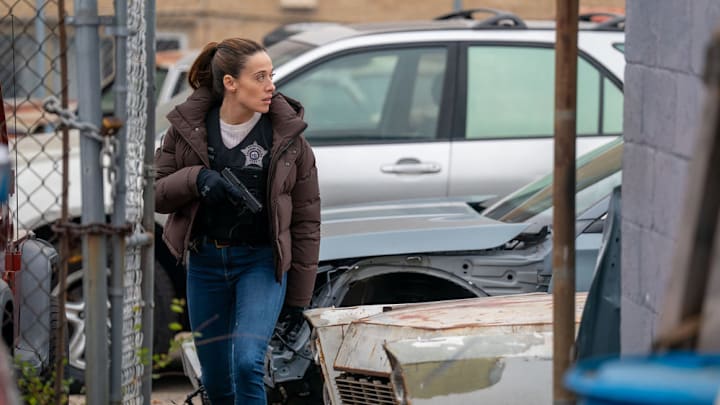 CHICAGO P.D. -- "On the Way" Episode 1311 -- Pictured: Marina Squerciati as Officer Kim Burgess -- (Photo by: Elizabeth Sisson/NBC)