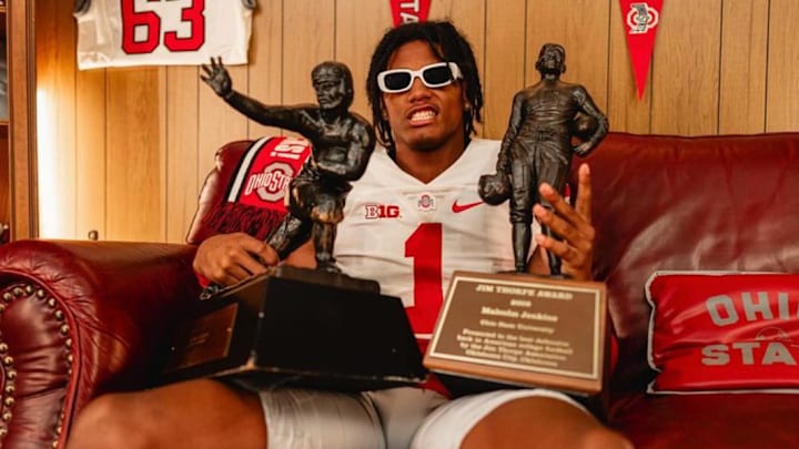 Na'eem Offord on a visit to Ohio State