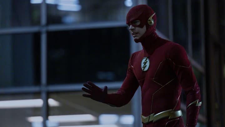 The Flash -- “A New World, Part Three” -- Image Number: FLA912a_0140r -- Pictured: Grant Gustin as The Flash -- Photo: Justine Yeung/The CW -- © 2023 The CW Network, LLC. All Rights Reserved.
