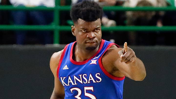 Former Kansas Jayhawks center Udoka Azubuike (35) 