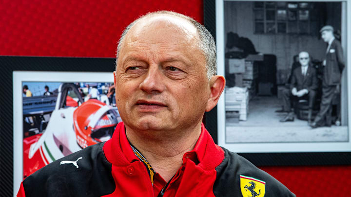 Ferrari team principal Fred Vasseur Ferrari team principal Fred Vasseur