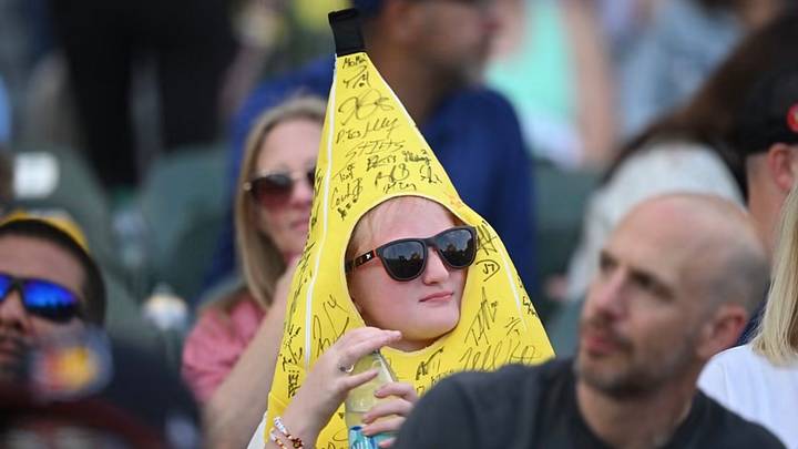 Banana Ball super fan, an obvious pro in the ticket lottery! Banana Ball super fan, an obvious pro in the ticket lottery!