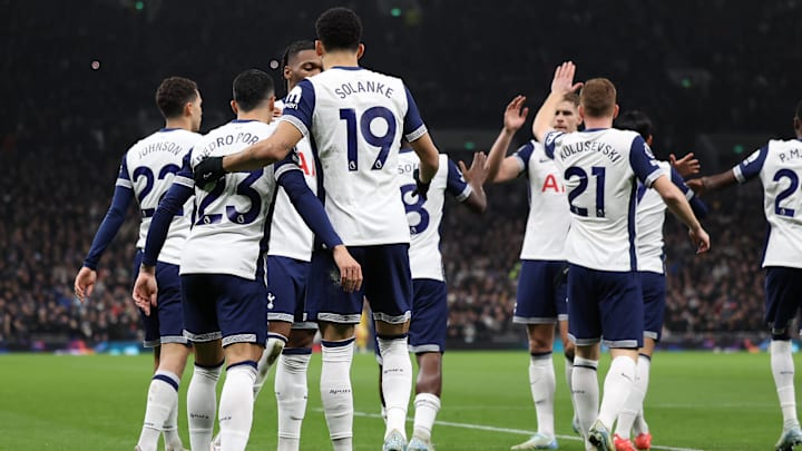 Tottenham Hotspur advanced past the league phase with Ange Postecoglou searching for silverware in his second season. Tottenham Hotspur advanced past the league phase with Ange Postecoglou searching for silverware in his second season.
