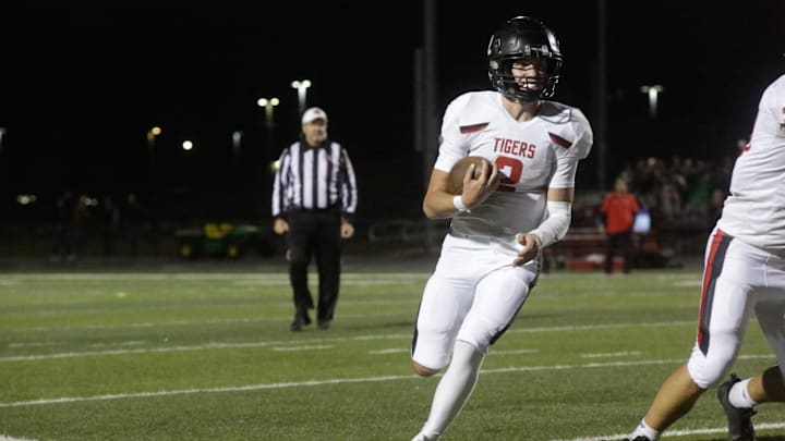 Hudson Shull of ADM is one of the top quarterbacks returning in Iowa high school football in Class 4A.