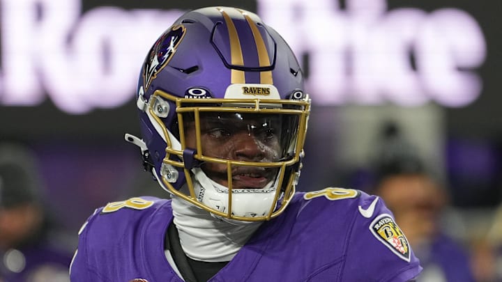 Baltimore Ravens quarterback Lamar Jackson