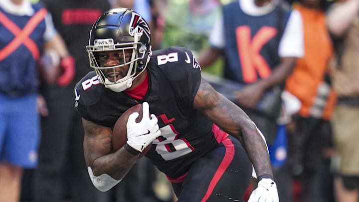 Atlanta Falcons tight end Kyle Pitts has caught one or fewer passes in three of his last four games.