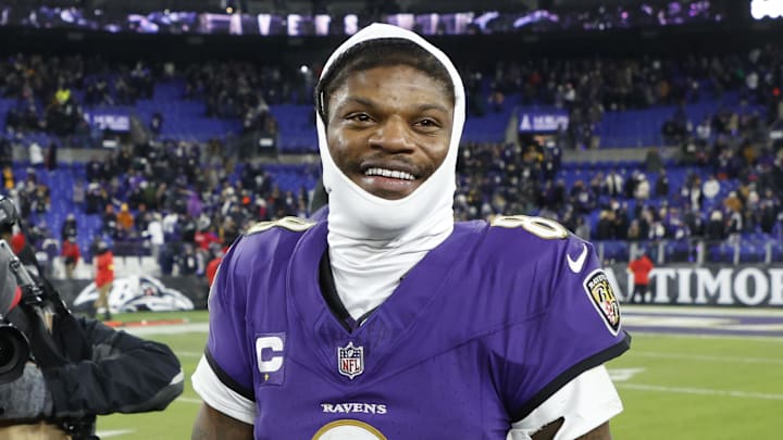 Baltimore Ravens quarterback Lamar Jackson