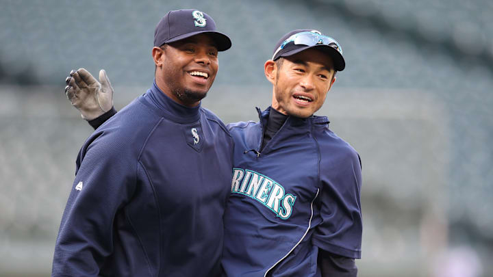Ken Griffey Jr. y Ichiro Suzuki fueron compañeros en los Marineros de Seattle de la MLB